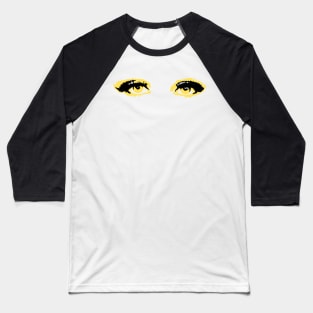 Yellow Gaze Baseball T-Shirt